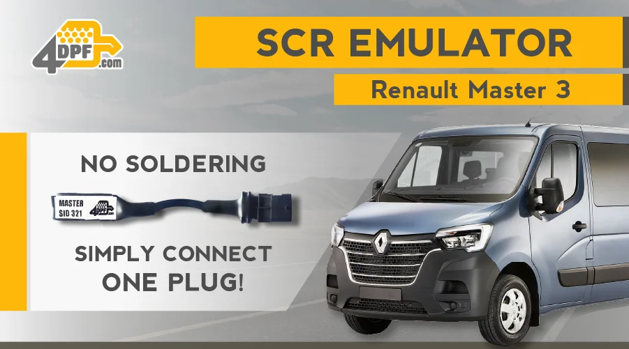 SCR Emulator Renault Master III
