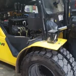 Hyundai 45D-9A forklift DPF problems
