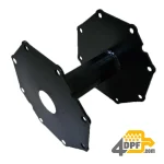 Straight Pipe for replacing a DPF filter in V3307 Kubota engine