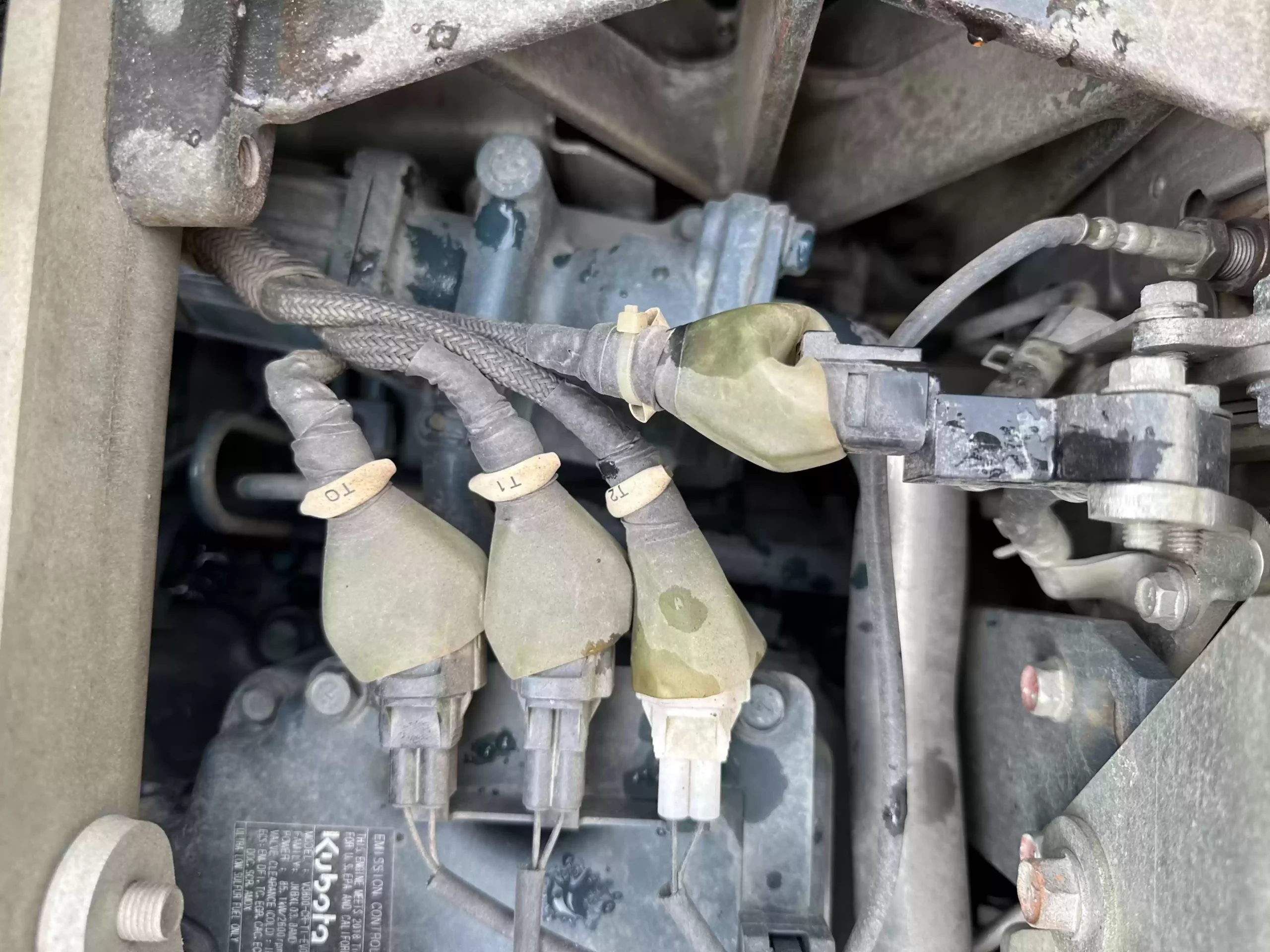 Temperature sensor Kubota V3800