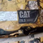 Caterpillar C9.3 nameplate