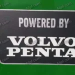 Volvo Delete kit Penta nameplate
