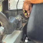 Diagnostic port location in Kubota skid steers
