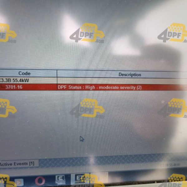 3701-16 DPF Status High