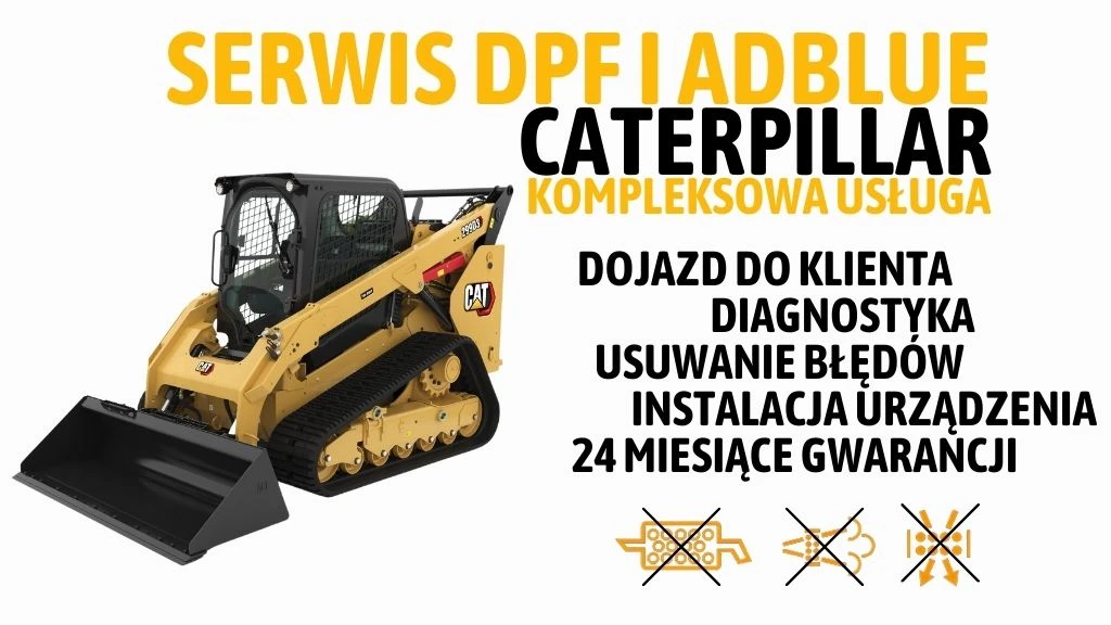 Usuwanie DPF CATERPILLAR
