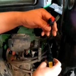 Posizione del connettore CAN sul motore John Deere