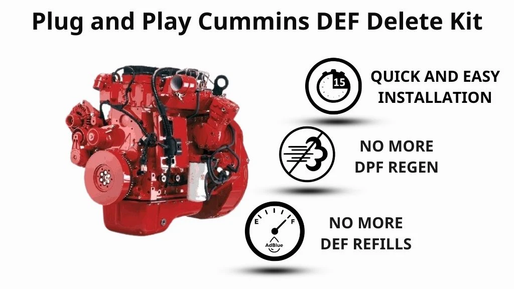 4DPF: Safe Cummins DEF Delete Kit