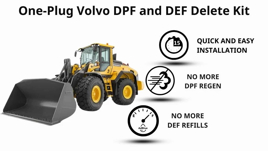 volvo excavator dpf def delete