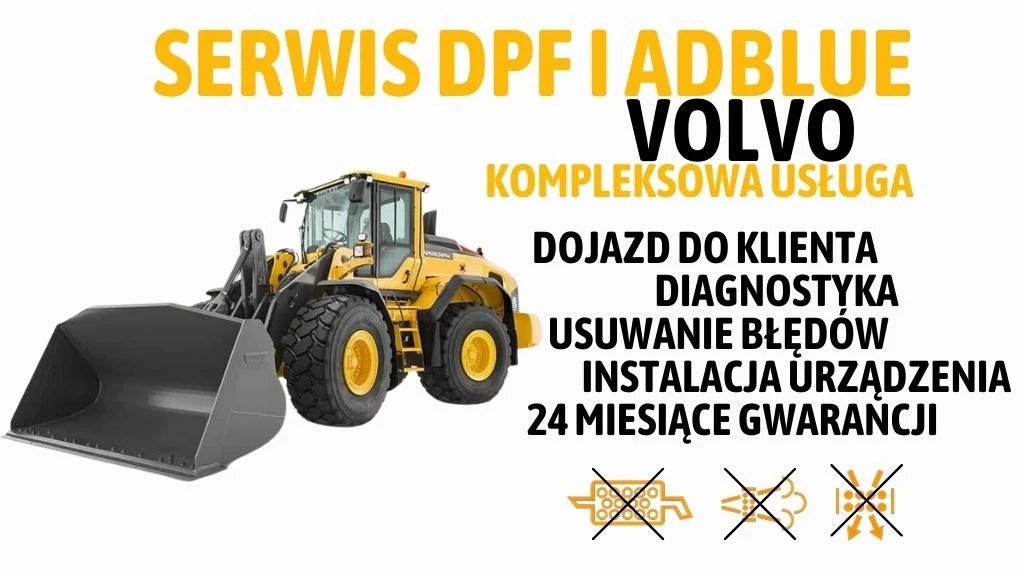 Emulator DPF Volvo koparka