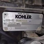 Kohler KDI-TC 1903E5/26 Typenschild
