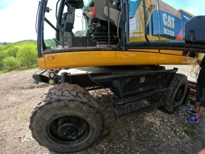 Emissionslöschung in CAT-Bagger