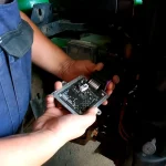 sistema DPF y DEF instalado en motor John Deere