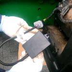 sistema DEF instalado en motor John Deere