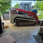 maquinaria Takeuchi TL10 con motor Kubota y sistema DPF