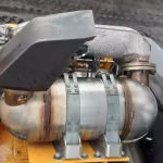 motor excavadora volvo ew160d con sistema dpf del motor diesel