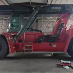 reachstacker kalmar con motor volvo penta sistema dpf scr emisiones