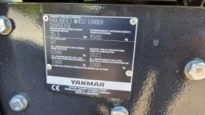 placa identificacion motor yanmar 4tnv86ct