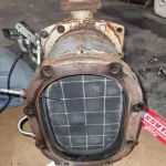 High-pressure cleaning of the DPF filter