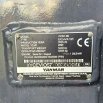 yanmar engine dpf tag