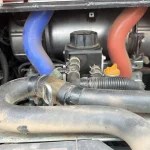 Kubota V3800 DEF and SCR catalyst area on SVL95-2