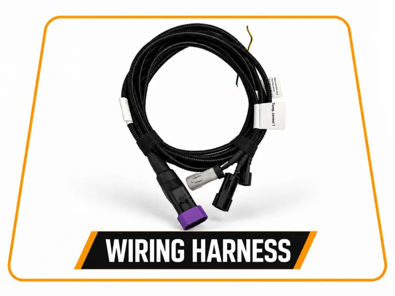Yanmar DPF delete kit wiring harness for plug-and-play installation